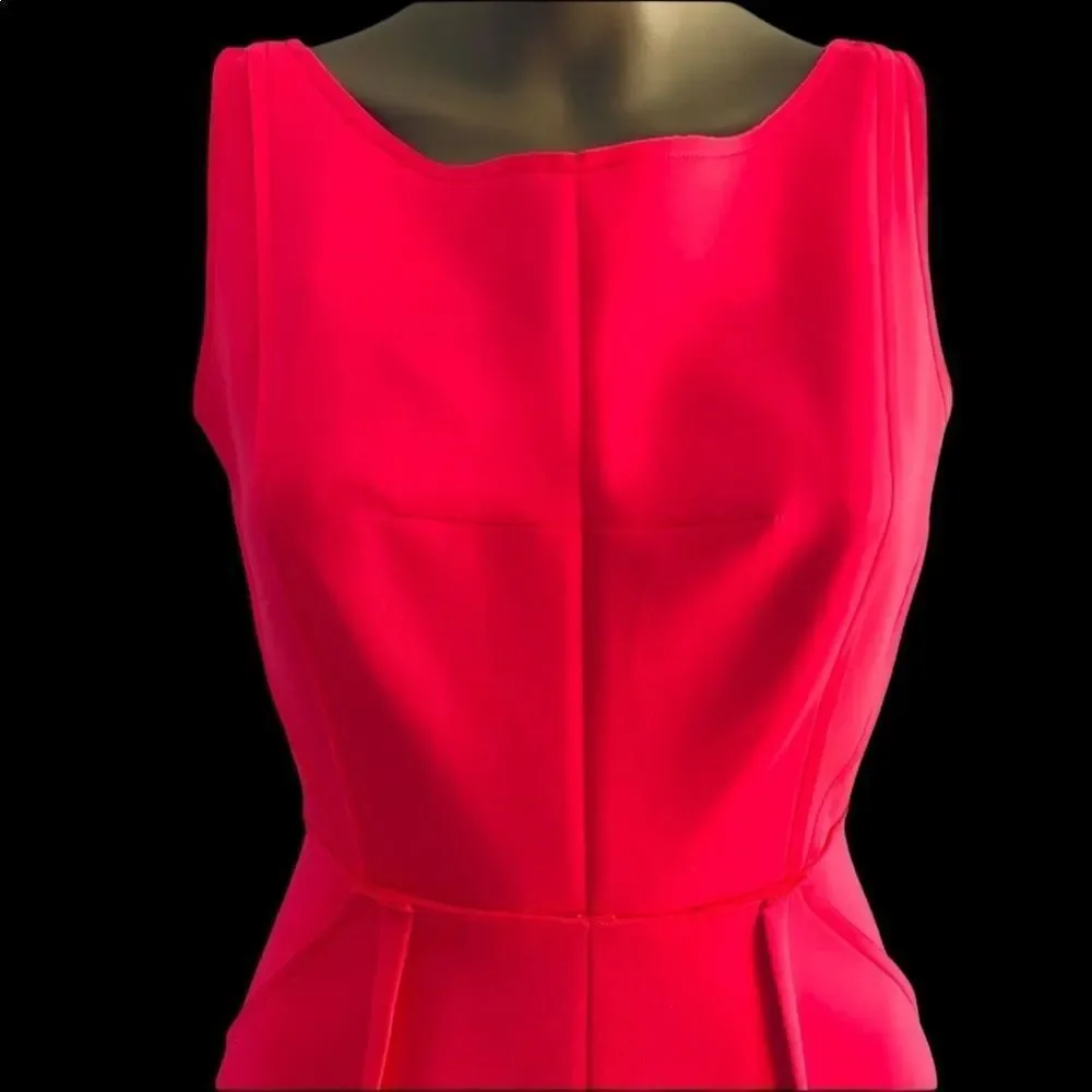 Stains Milly Hot Pink Cocktail Party Dress 4‎